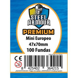 Fundas Steel Armour Mini Euro Premium 47X70 Mm | Accesorios | Gameria