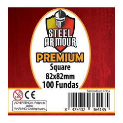 Fundas Steel Armour Square Premium 82X82 Mm | Accesorios | Gameria
