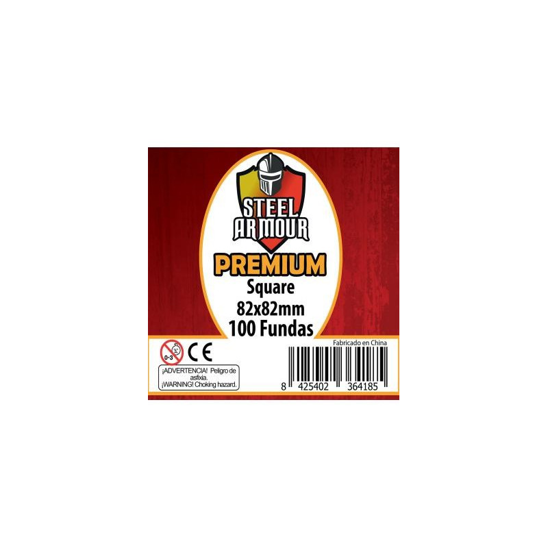 Fundas Steel Armour Square Premium 82X82 Mm