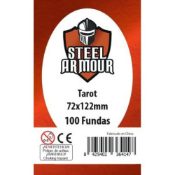 Fundas Steel Armour Tarot 72X122 Mm | Accesorios | Gameria
