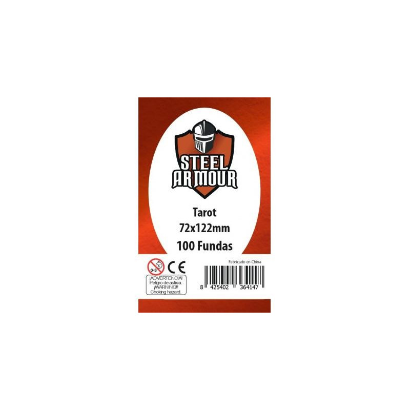 Fundas Steel Armour Tarot 72X122 Mm | Accesorios | Gameria