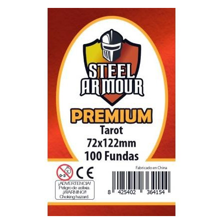 Fundas Steel Armour Tarot Premium 72X122 Mm