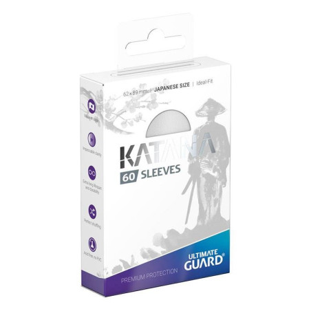 Fundas Ultimate Guard Katana Tamaño Japones 62X89 Mm 60 Unidades