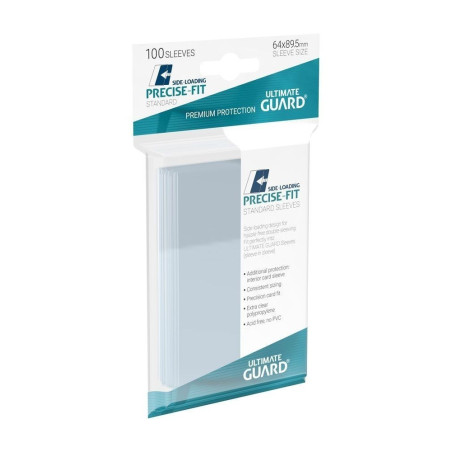 Fundas Ultimate Guard Precise Fit Side Loading 100 Unidades Transparente