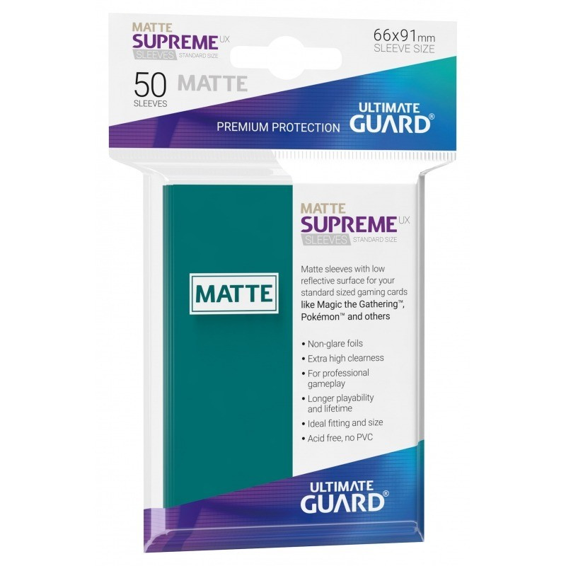 Fundas Ultimate Guard Supreme Ux Matte Standard Size 50 Unidades | Accesorios | Gameria