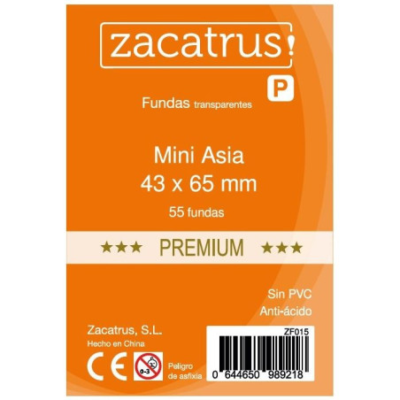 Fundas Zacatrus Mini Asia Premium 43X65 Mm