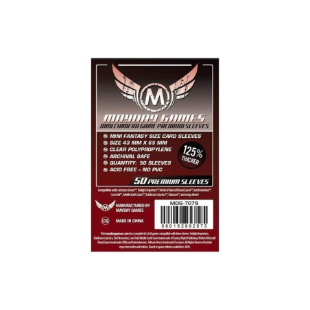 Mayday Fundas Mini Chimera Premium 43X65Mm 50 Unidades