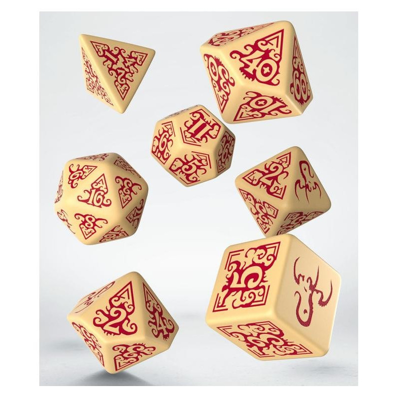 Dados Q Workshop La Llamada De Cthulhu Masks Of Nyarlathotep Set De Dados 7 Unidades | Accesorios | Gameria