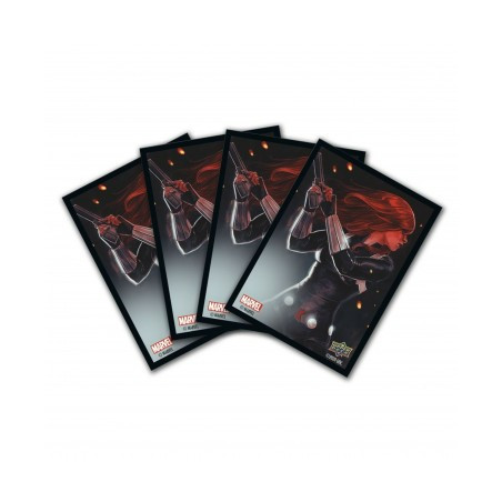 Fundas Ultra Pro Marvel Standard Size 65 Unidades Blackwidow