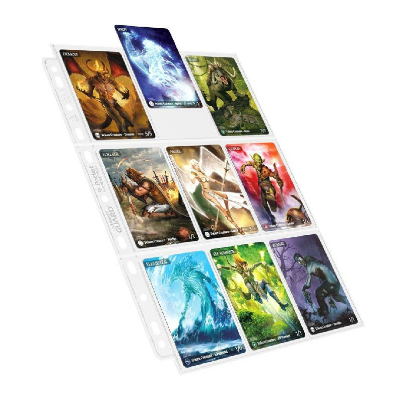 Caja Hojas Álbum Ultimate Guard 9 Bolsillos 100 Unidades | Accesorios | Gameria