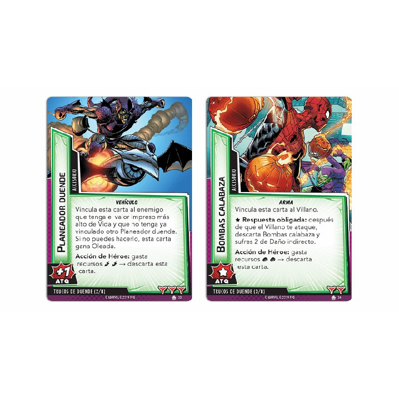 Marvel Champions Duende Verde Pack De Escenario | Juegos de Cartas | Gameria