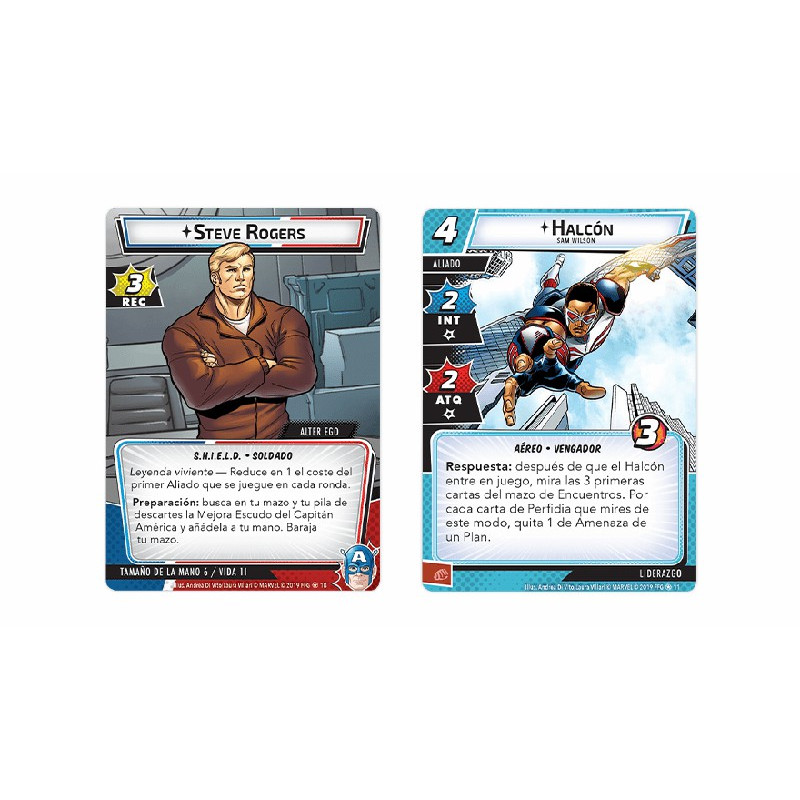 Marvel Champions Capitán América Pack De Héroe | Juegos de Cartas | Gameria