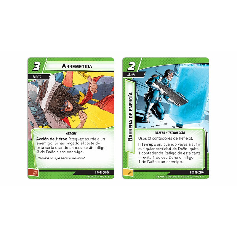 Marvel Champions Ms Marvel Pack De Héroe  | Juegos de Cartas | Gameria