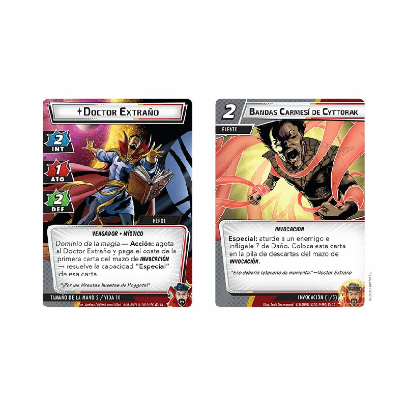 Marvel Champions Doctor Extraño Pack De Héroe | Juegos de Cartas | Gameria