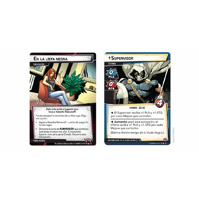 Marvel Champions Viuda Negra Pack De Héroe | Juegos de Cartas | Gameria