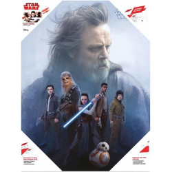 Sd Toys Cuadro Vidrio Templado Star Wars Episodio Viii 300X490 Mm | Figuras y Merchandising | Gameria