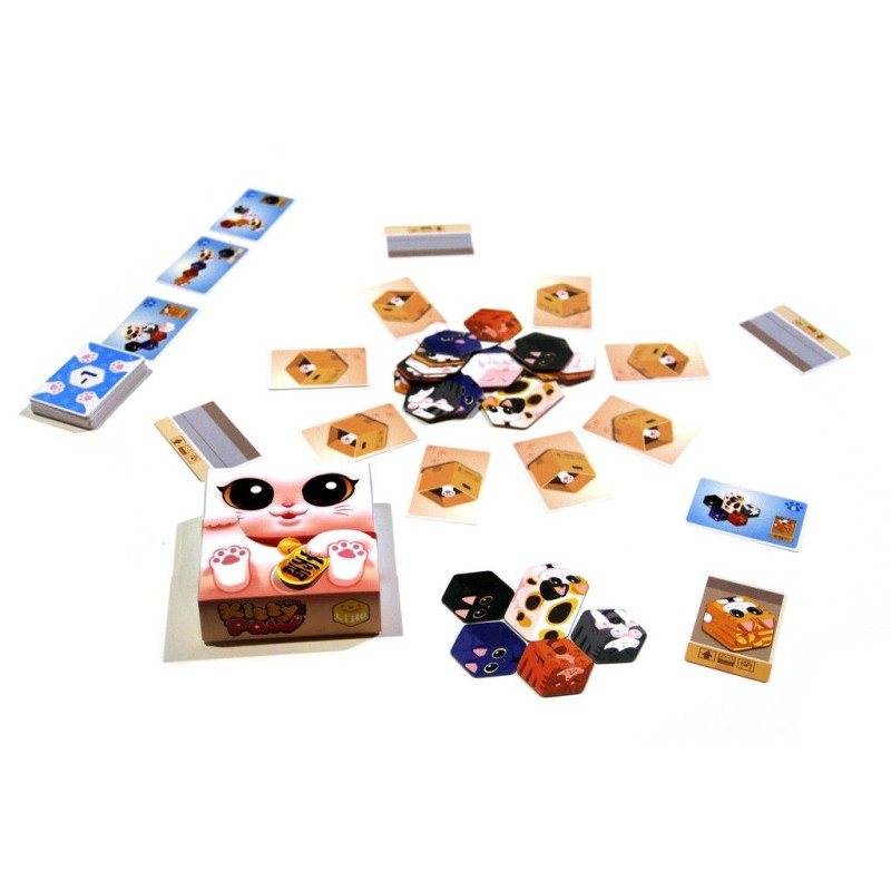 Kitty Paw es un juego de agilidad visual de dos a cuatro jugadores en el que tendremos que conseguir el máximo de puntos siendo