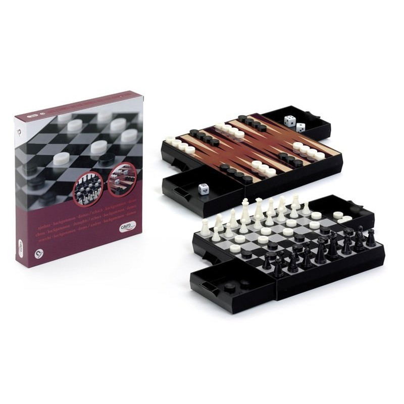 Ajedrez Damas Y Backgammon Magnético | Juegos de Mesa | Gameria