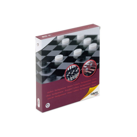 Ajedrez Damas Y Backgammon Magnético