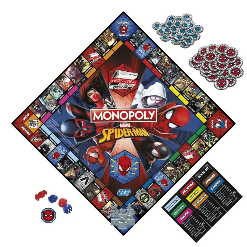 Monopoly Spider-Man | Juegos de Mesa | Gameria