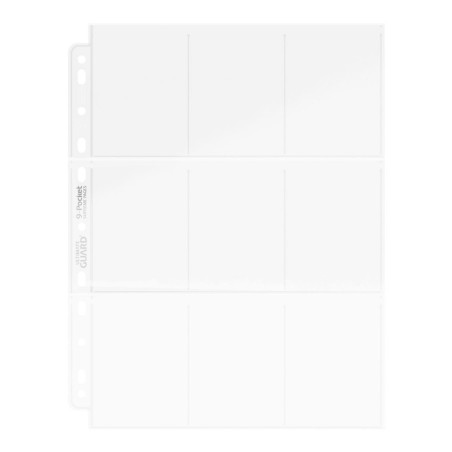 Ultimate Guard Hoja Transparente 9 Bolsillos