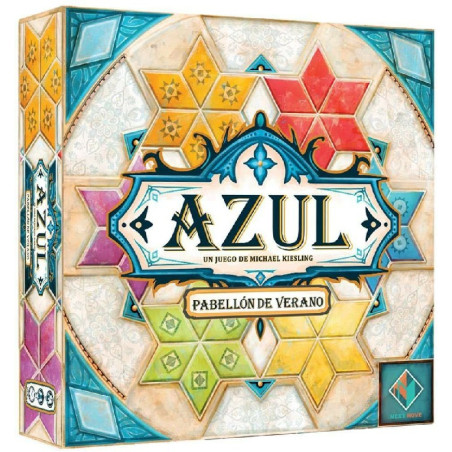 Azul Pabellón De Verano