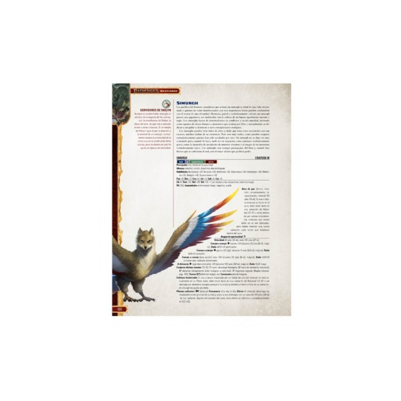 Pathfinder Segunda Edición Bestiario | Rol | Gameria
