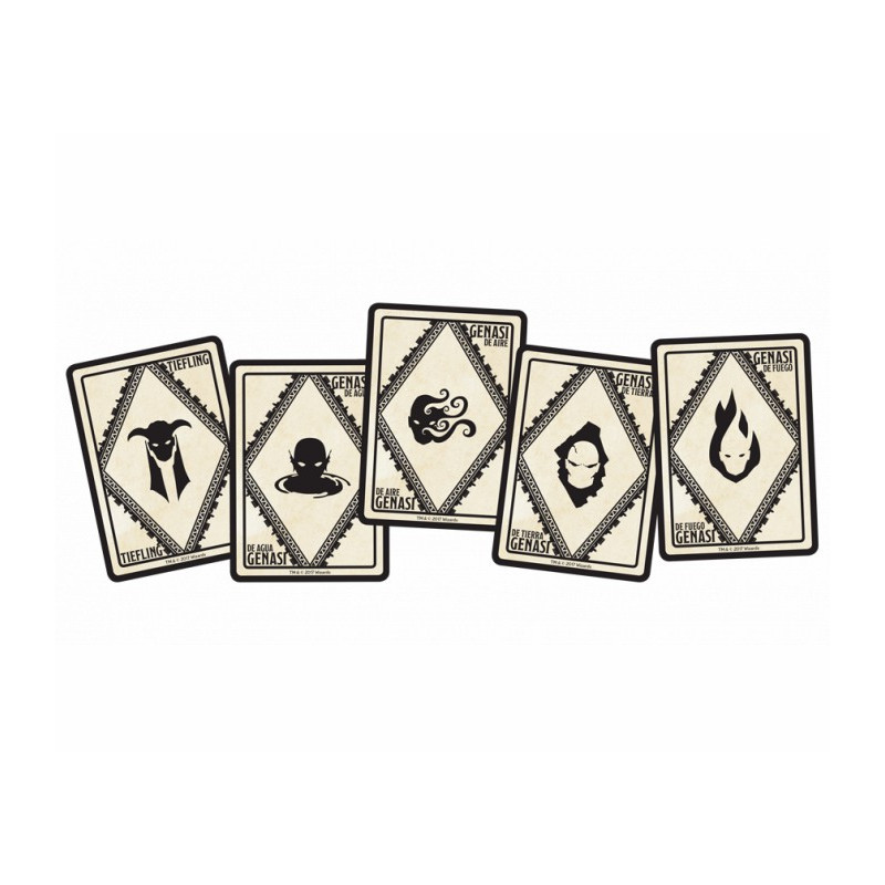 D&D 5ª Edición Cartas De Conjuros Poderes Marciales Y Razas | Rol | Gameria