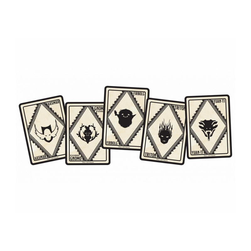 D&D 5ª Edición Cartas De Conjuros Poderes Marciales Y Razas | Rol | Gameria