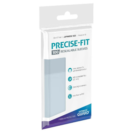 Fundas Ultimate Guard Precise Fit Cierre Reutilizable Japanese Size 60X87 Mm 100 Unidades