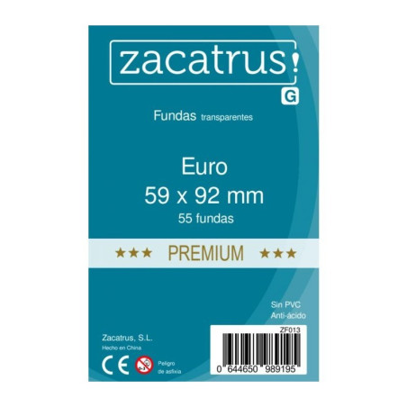 Fundas Zacatrus Euro Premium 59X92 Mm