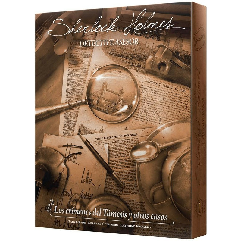 Sherlock Holmes Detective Asesor Los Crímenes Del Támesis Y Otros Casos | Juegos de Mesa | Gameria