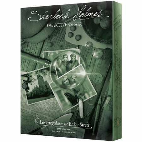 Sherlock Holmes Detective Asesor Los Irregulares De Baker Street