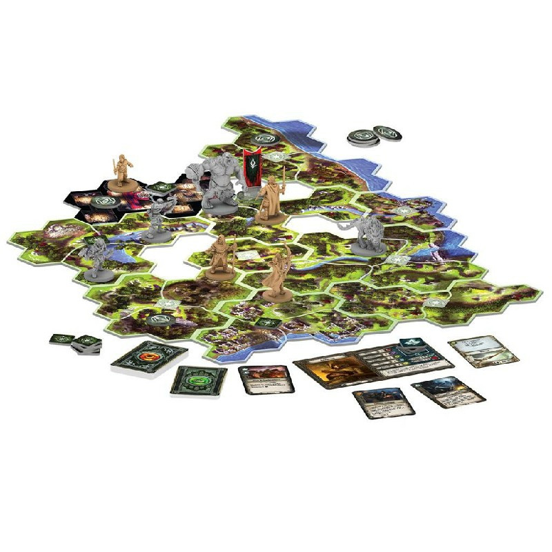El Señor De Los Anillos Viajes Por La Tierra Media | Juegos de Mesa | Gameria