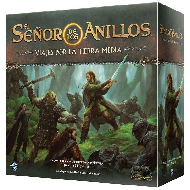El Señor De Los Anillos Viajes Por La Tierra Media | Juegos de Mesa | Gameria
