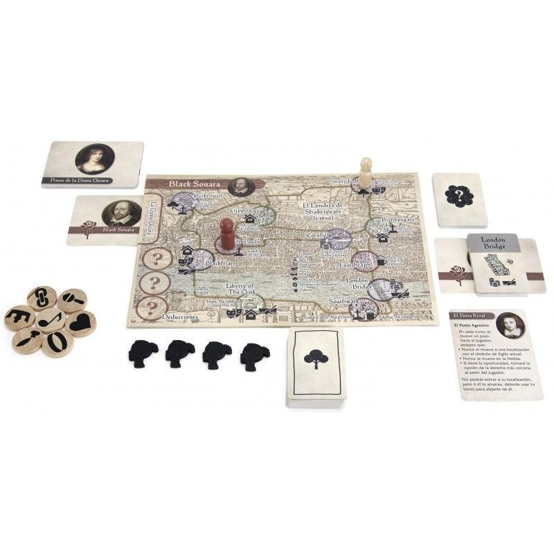 Black Sonata El Joven Misterioso | Juegos de Mesa | Gameria