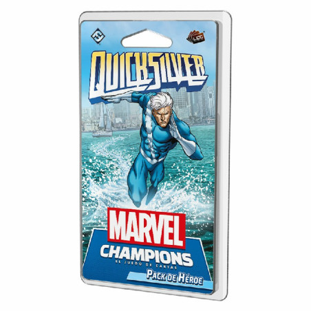 Marvel Champions Quicksilver Pack De Héroe