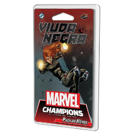 Marvel Champions Viuda Negra Pack de Héroe