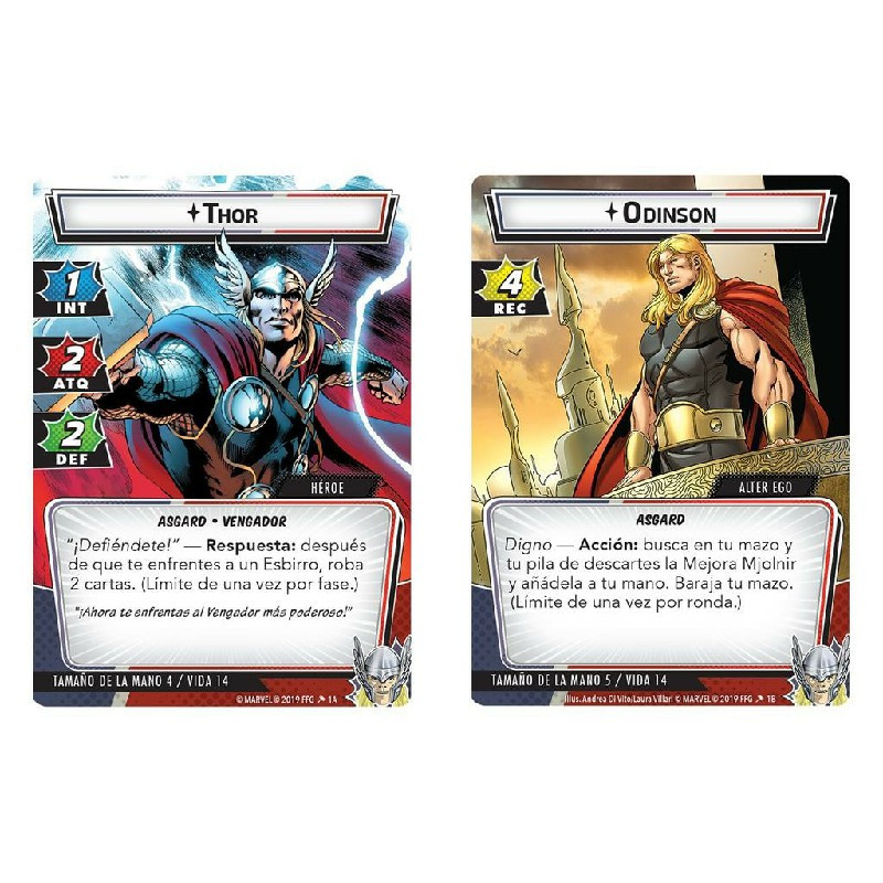 Marvel Champions Thor Pack De Héroe | Juegos de Cartas | Gameria
