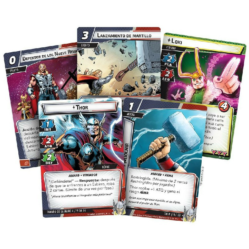 Marvel Champions Thor Pack De Héroe | Juegos de Cartas | Gameria