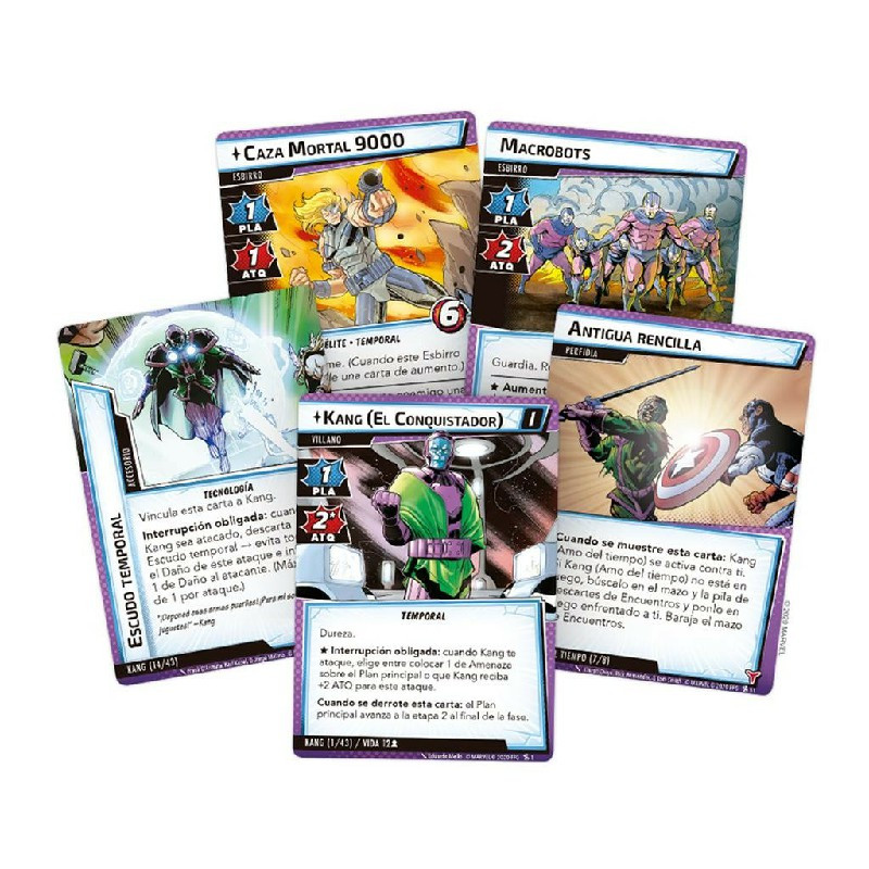 Marvel Champions Antiguo Y Futuro Kang Pack Escenario | Juegos de Cartas | Gameria