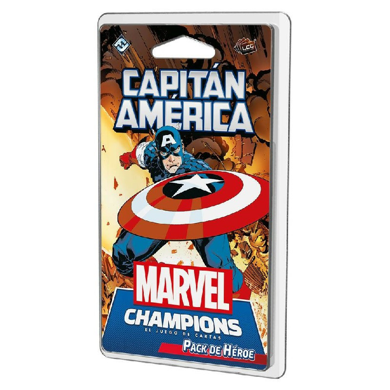 Marvel Champions Capitán América Pack De Héroe | Juegos de Cartas | Gameria
