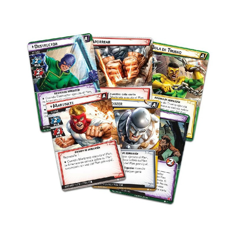 Marvel Champions Brigada De Demolición Pack De Escenario | Juegos de Cartas | Gameria