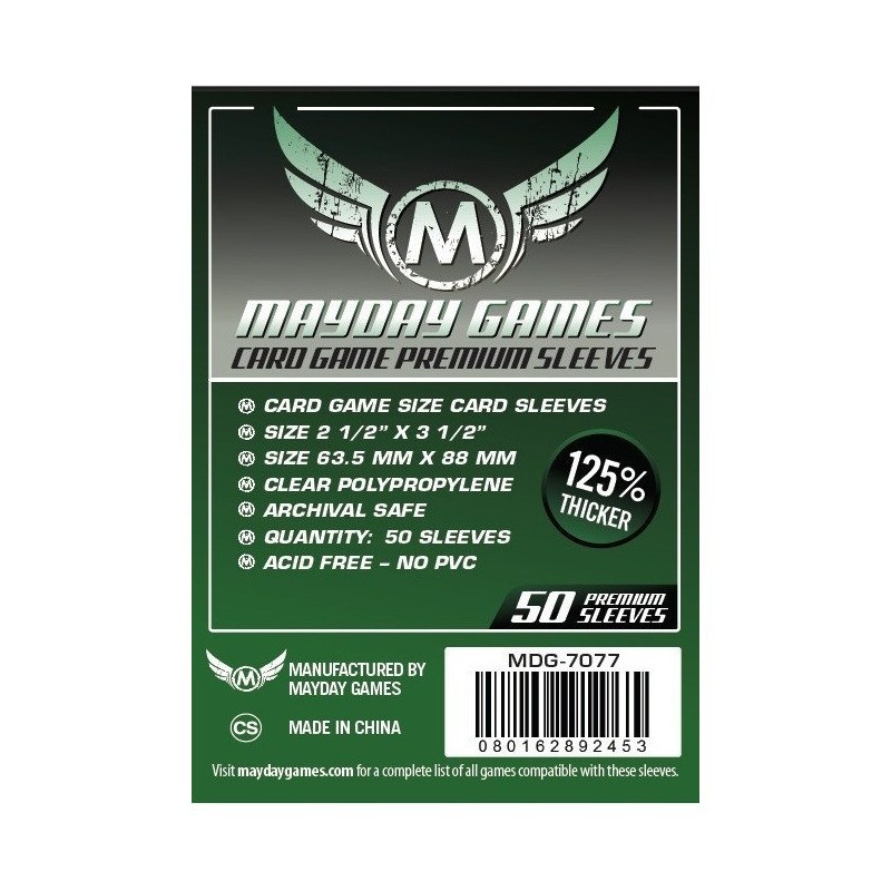 Fundas Mayday Premium Standard 63 X 88mm 50 Unidades | Accesorios | Gameria