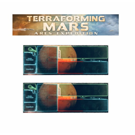 Terraforming Mars Expedición Ares Tapete x2