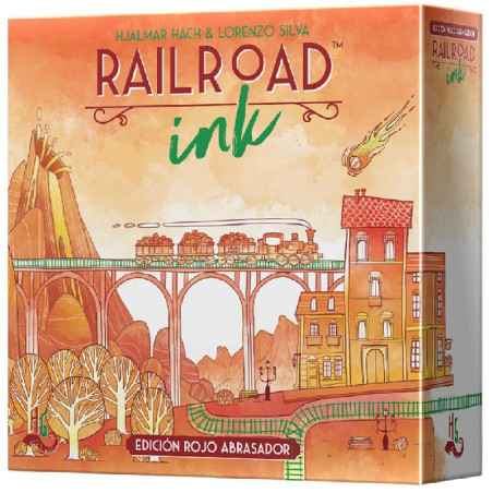 Railroad Ink Edición Rojo Abrasador