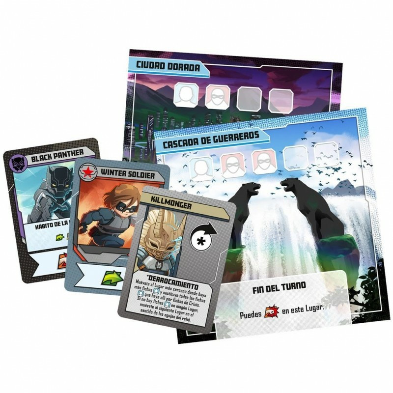 Marvel United El Ascenso De Black Panther | Juegos de Mesa | Gameria