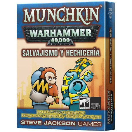 Munchkin Warhammer 40000 Salvajismo Y Hechicería