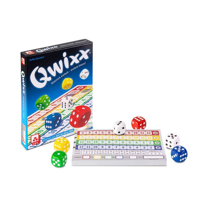 Qwixx| Juegos de Mesa | Gameria