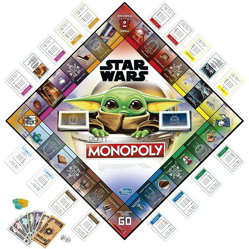 Monopoly Star Wars Baby Yoda | Juegos de Mesa | Gameria